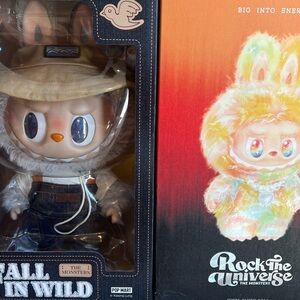 Big Labubu Fall In Wild Popmart